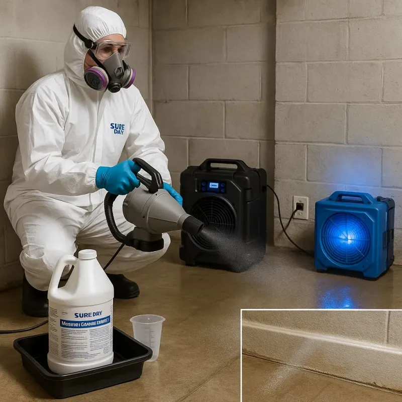 Sanitization and Odor Removal process in Ravensworth, VA