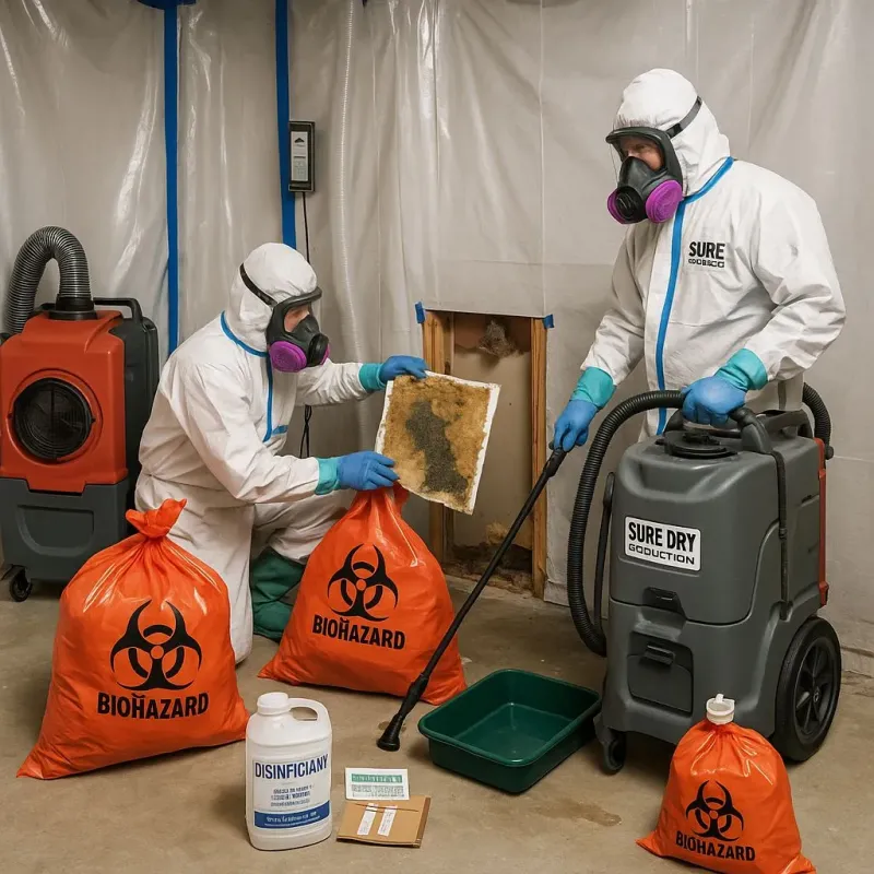 Contaminated Water Handling Protocols process in Ravensworth, VA